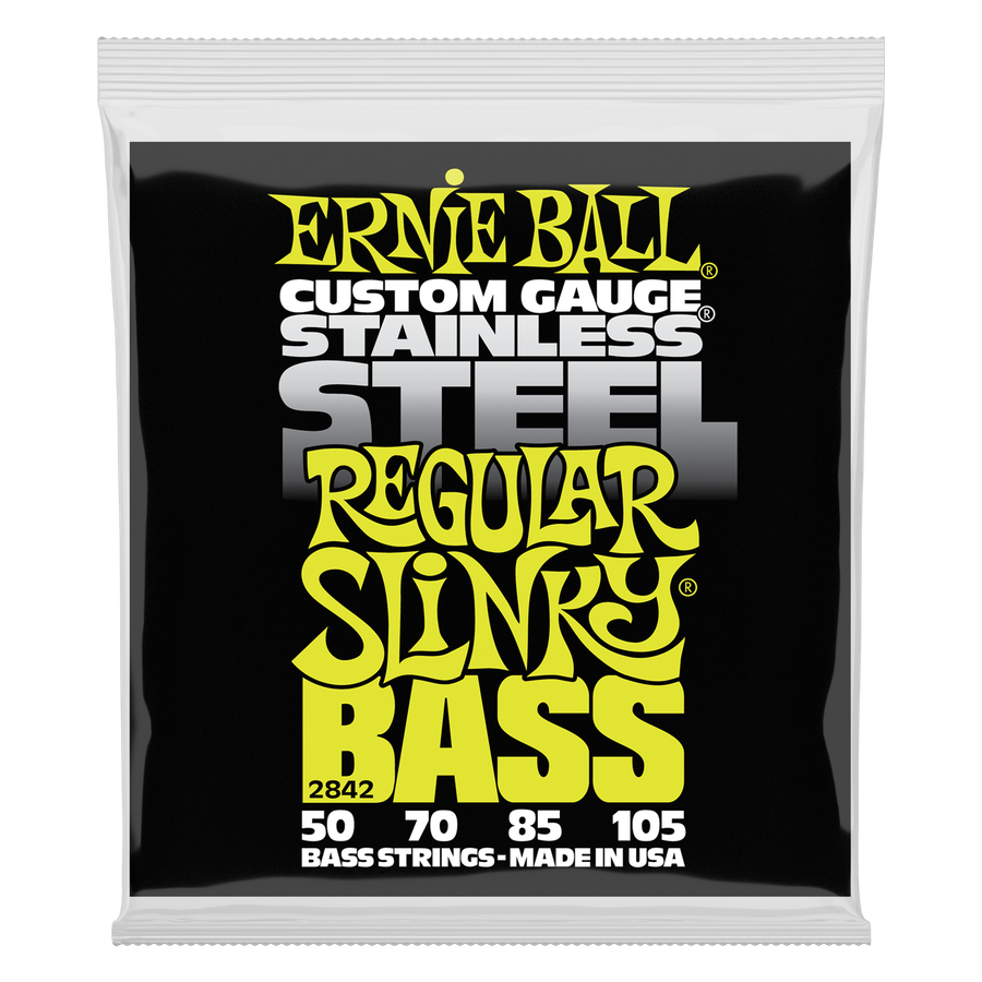 Ernie Ball Stainless Steel Regular Slinky Bass 50 -105