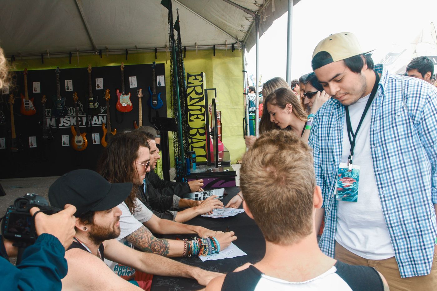 Mayday Parade Signing