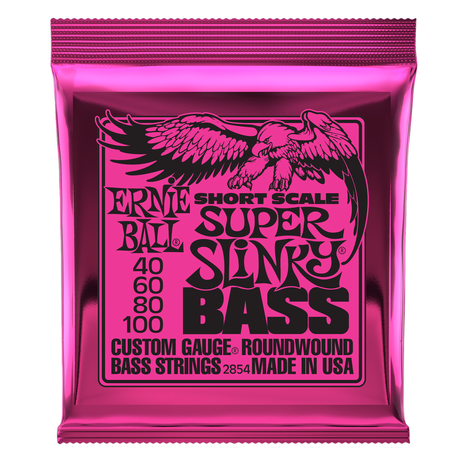 Ernie Ball Short Scale Super Slinky Bass Strings