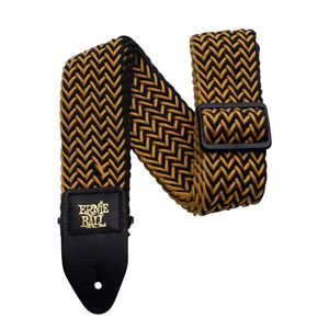 Ernie Ball Yellow Jacket Polyspun Guitar Strap
