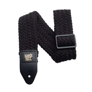 Ernie Ball Raven Black Polyspun Guitar Strap