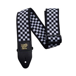 Ernie Ball Checkered Jacquard Guitar Strap