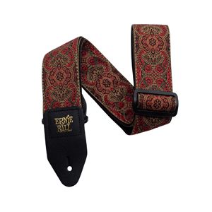 Ernie Ball Crimson Paisley Jacquard Guitar Strap