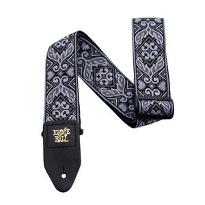 Ernie Ball Tribal Silver Jacquard Guitar Strap
