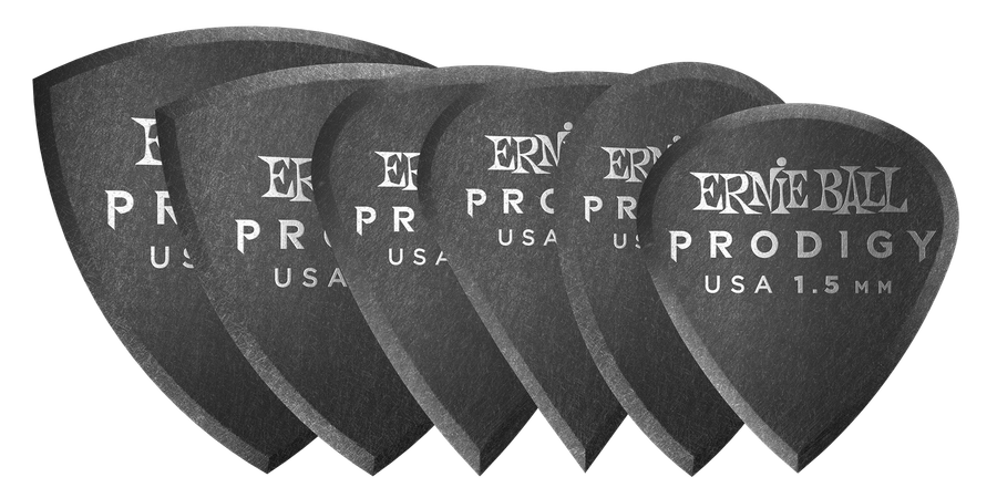 Ernie Ball 1.5mm Prodigy Picks new for 2019 range
