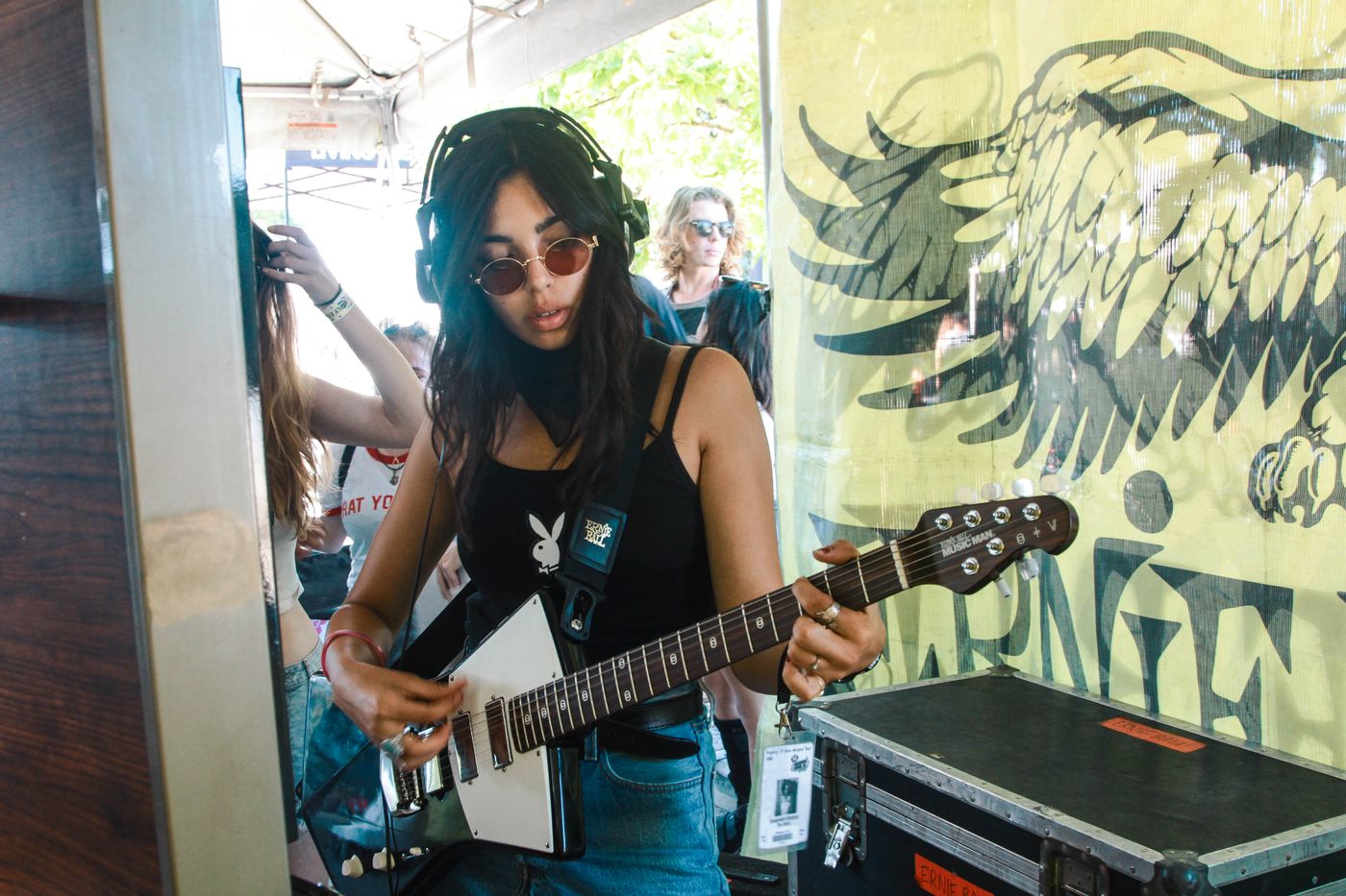 Sav Hudson + Ernie Ball Music Man St. Vincent