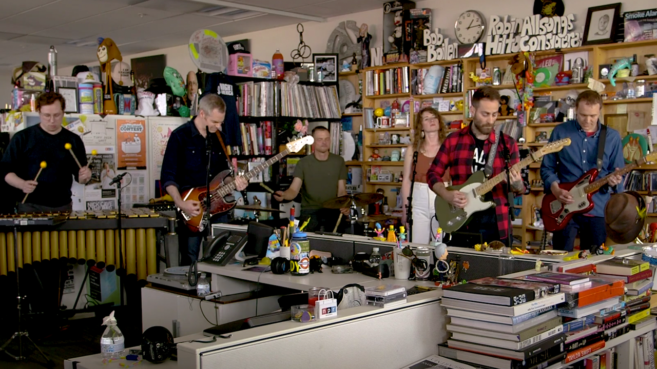 American Football Touch Down on NPR's Tiny Desk