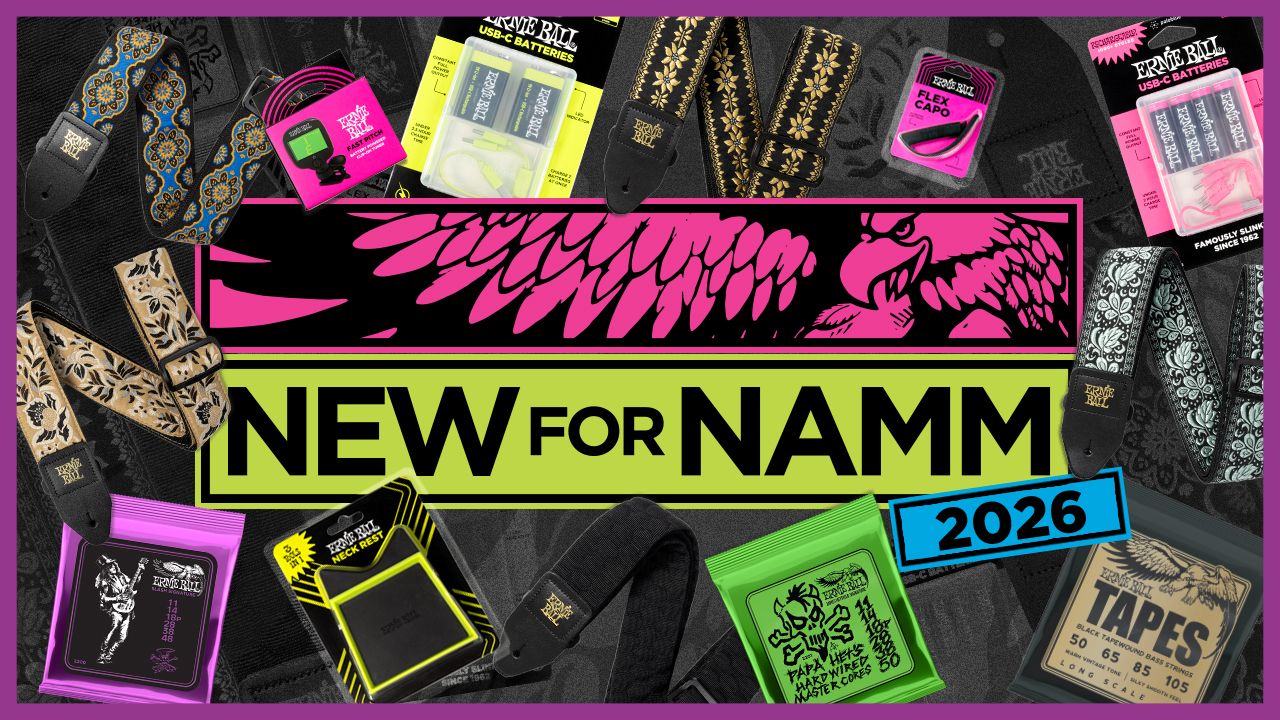 Ernie Ball: New at NAMM 2026