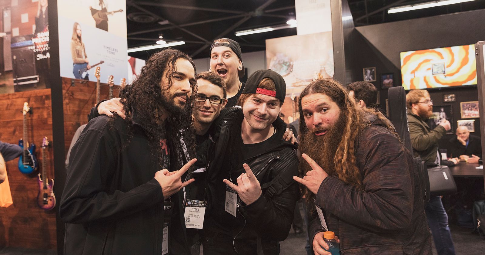 Ernie Ball at NAMM Part 2