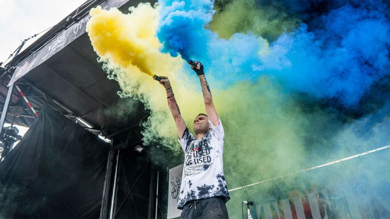Ernie Ball: The Used at Warped Tour 2018