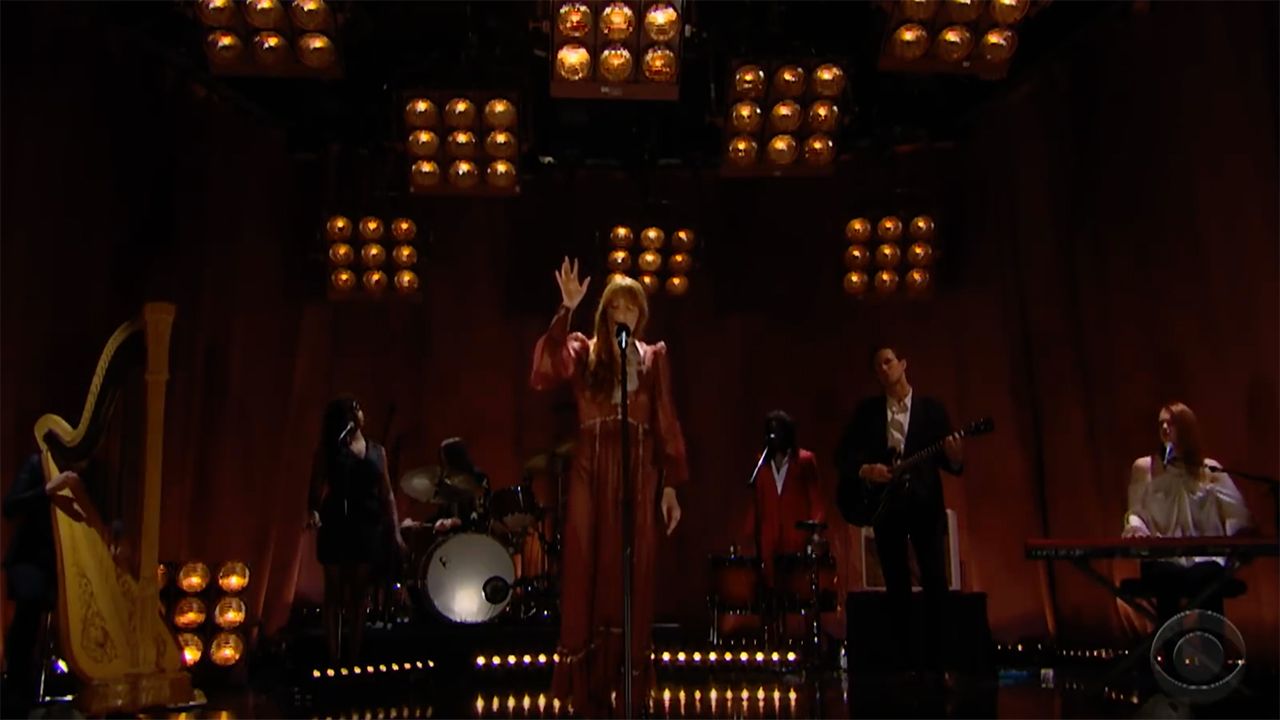 Florence & The Machine Perform On The Late Late Show
