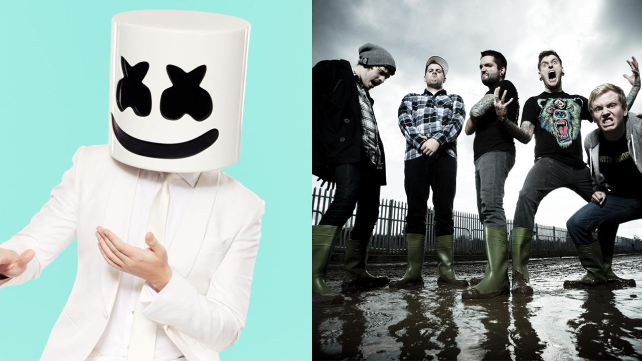 A Day To Remember Release "Rescue Me" with DJ Marshmello