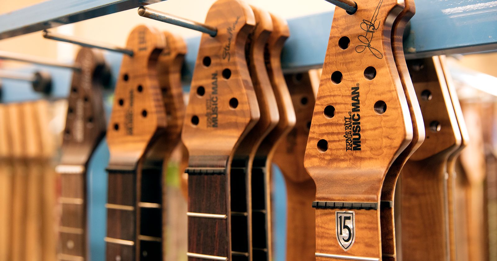 Ernie Ball Music Man Factory Video Tour
