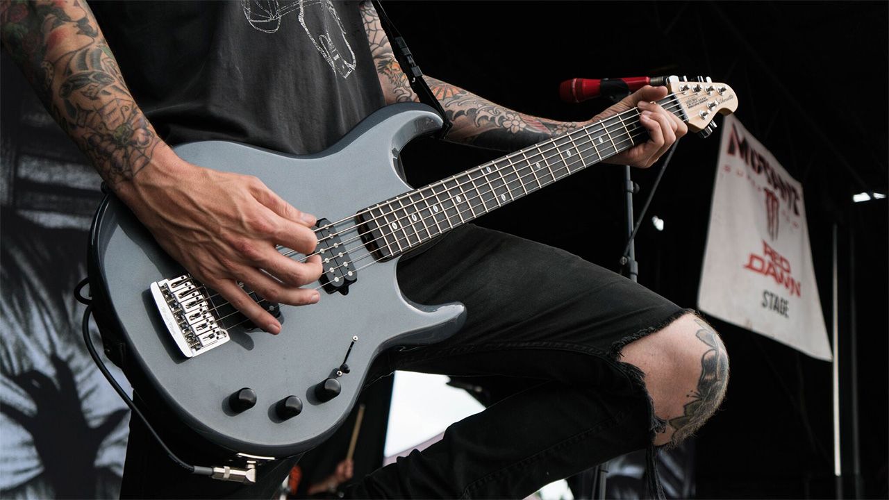 Ernie Ball Music Man: MYCHILDREN MYBRIDE at Warped Tour 2018