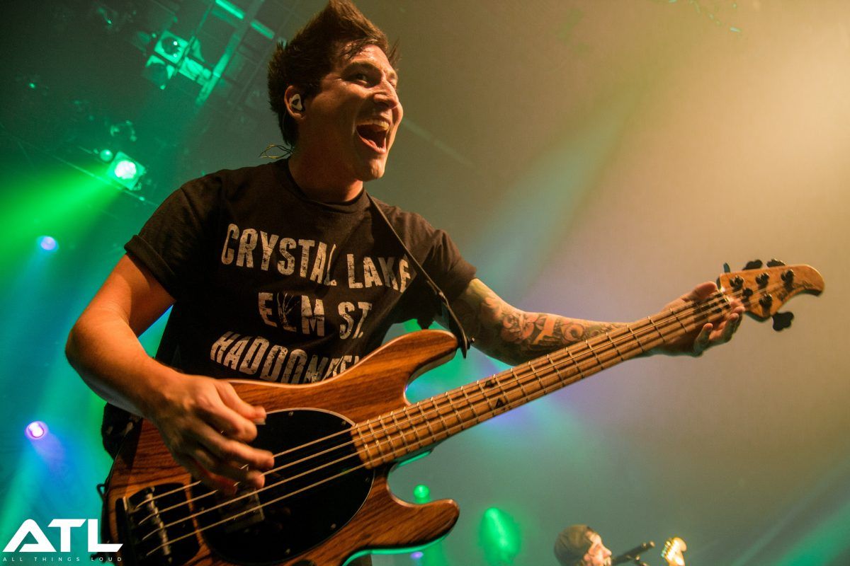 Pierce The Veil's Jaime Preciado Talks About His New Custom Music Man Basses