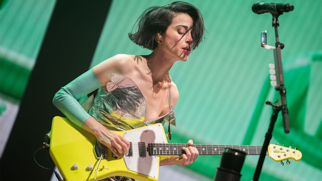 St. Vincent's Signature Guitar Featured in the Met's 'Play it Loud' Exhibit